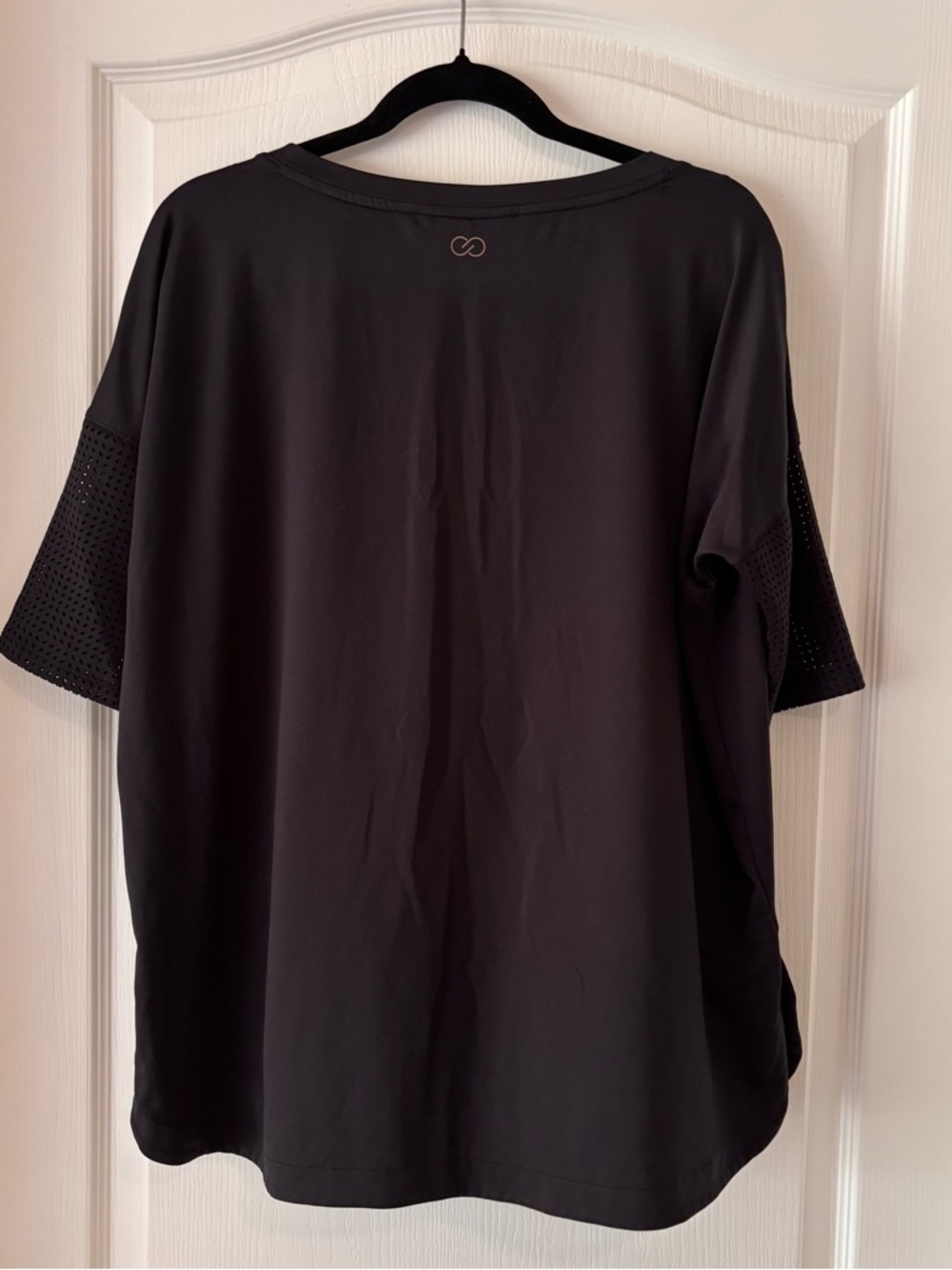 CALIA by Carrie Underwood Limited Edition Black Mesh Sleeve Top - Picture 4 of 6